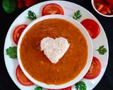 मसूर दाल विथ बीटरूट (masoor dal with beetroot gravy recipe in Hindi) रेसिपी चरण 5 फोटो