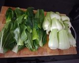Foto del passaggio 1 della ricetta Pak choi in padella