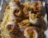 Foto del paso 6 de la receta: Arrollados de Merluza a la salsa de mostaza, con arroz blanco