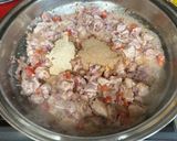 A picture of step 2 of Dinuguan Using Sinigang Mix.
