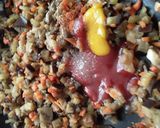 Foto del paso 3 de la receta: Berenjenas con tomate🍅🥕🌰🌶