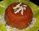 रवा केसरी (Rava kesari recipe in Hindi) रेसिपी चरण 3 फोटो