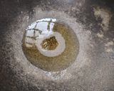 A picture of step 2 of Idli Upma.