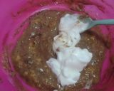Foto langkah ke 3 dari resep Pancake pisang coklat.