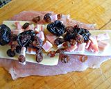 Foto del paso 2 de la receta Rollitos de pavo en salsa de frutos rojos