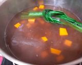 Foto langkah ke 2 dari resep Kolak Labu Kuning, Pisang & Kolang kaling.