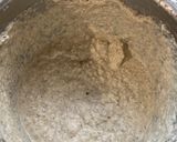 A picture of step 3 of Idli sambar with coconut chutney.