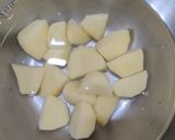 A picture of step 1 of SARSON SAAG CABBAGE SABZI...
