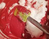 A picture of step 6 of Red velvet.