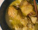 Une image de l'étape 6 de Curry vietnamien poulet et taro.