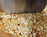 A picture of step 7 of Peanut Chikki Bite 😋😋.