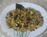 A picture of step 4 of Kashmiri Pulao.