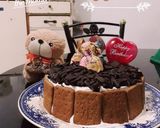 Foto langkah ke 7 dari resep Cake Ulang Tahun Coklat (Birthday Cake 🍰).