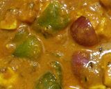 A picture of step 4 of Paneer Tikka Masala.