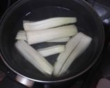 Foto del paso 1 de la receta: Pencas rellenas de chorizo y queso curado