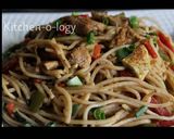 A picture of step 3 of Chicken Hakka Noodles#global.