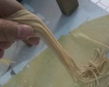 Foto langkah ke 6 dari resep Mie mentah homemade sehat.