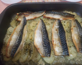 Foto del paso 7 de la receta: Filetes de Caballa al horno con patatas