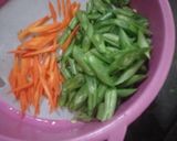 Foto langkah ke 1 dari resep Tumis teri,wortel dan buncis.