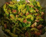 A picture of step 4 of Spiny Gourd Sabji.
