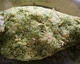 A picture of step 2 of Methi Aloo Thepla.