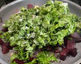 Foto del paso 3 de la receta: 🥗 ENSALADA DE BETABEL, KALE Y BURRATA 🥬🧀