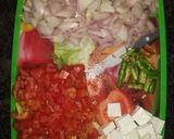 A picture of step 1 of Bombay masala sandwich 😋.