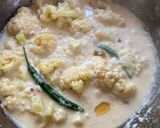 A picture of step 5 of Dudh Phulkopi.