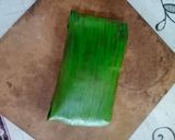 Gambar langkah 5 resipi Nasi Linopot.