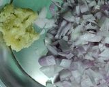 A picture of step 3 of Dry fish thokku.