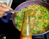 A picture of step 9 of Hot and Sour Soup.
