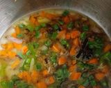 A picture of step 5 of Kerela style vegetable pulao.