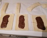 Foto del paso 2 de la receta: Napolitanas de nocilla y crema pastelera