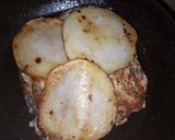 A picture of step 5 of Korean Street sandwich.