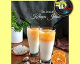 Foto langkah ke 4 dari resep Es Jelly Kelapa Jeruk🍹.