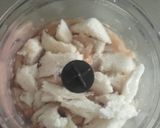 Foto del paso 2 de la receta Tapa fiambre de lomo de atún y gambas en cama de manzana asada y salsa tártara