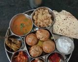 A picture of step 6 of Special Rajsthani Thali.
