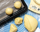 Foto langkah ke 3 dari resep Roti Parmesan Cheese Parmesan Breadstick empuk tapi kokoh.