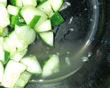 A picture of step 3 of Cucumber Salad.