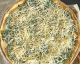 Foto del paso 6 de la receta: Crostata de espinacas y gambas con base de mostaza