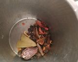 A picture of step 1 of Coriander masala rice.