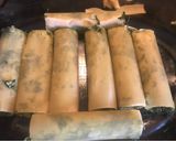 Foto del paso 7 de la receta Canelones de espinacas, queso, jamón cocido, setas y piñones