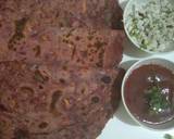Beetroot cabbage paratha recipe step 3 photo