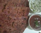 A picture of step 3 of Beetroot cabbage paratha.