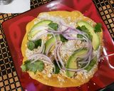 Foto del paso 7 de la receta: Enchiladas de camarón en salsa de chipotle