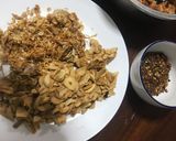รูปขั้นตอนการทำที่ 2 ของ น้ำพริกหนังไก่กรอบ คีโต