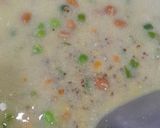 A picture of step 4 of Jain Whole Ragi and Rawa Upma.