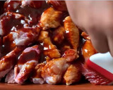 Foto del paso 5 de la receta: Alitas de pollo agridulces y picantes