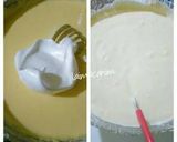 A picture of step 5 of Cotton cheese cake.