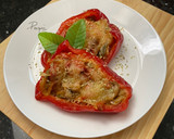 Foto del paso 4 de la receta: Pimientos rojos rellenos de verduras al horno